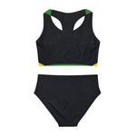 Girls Two Piece Swimsuit (AOP)