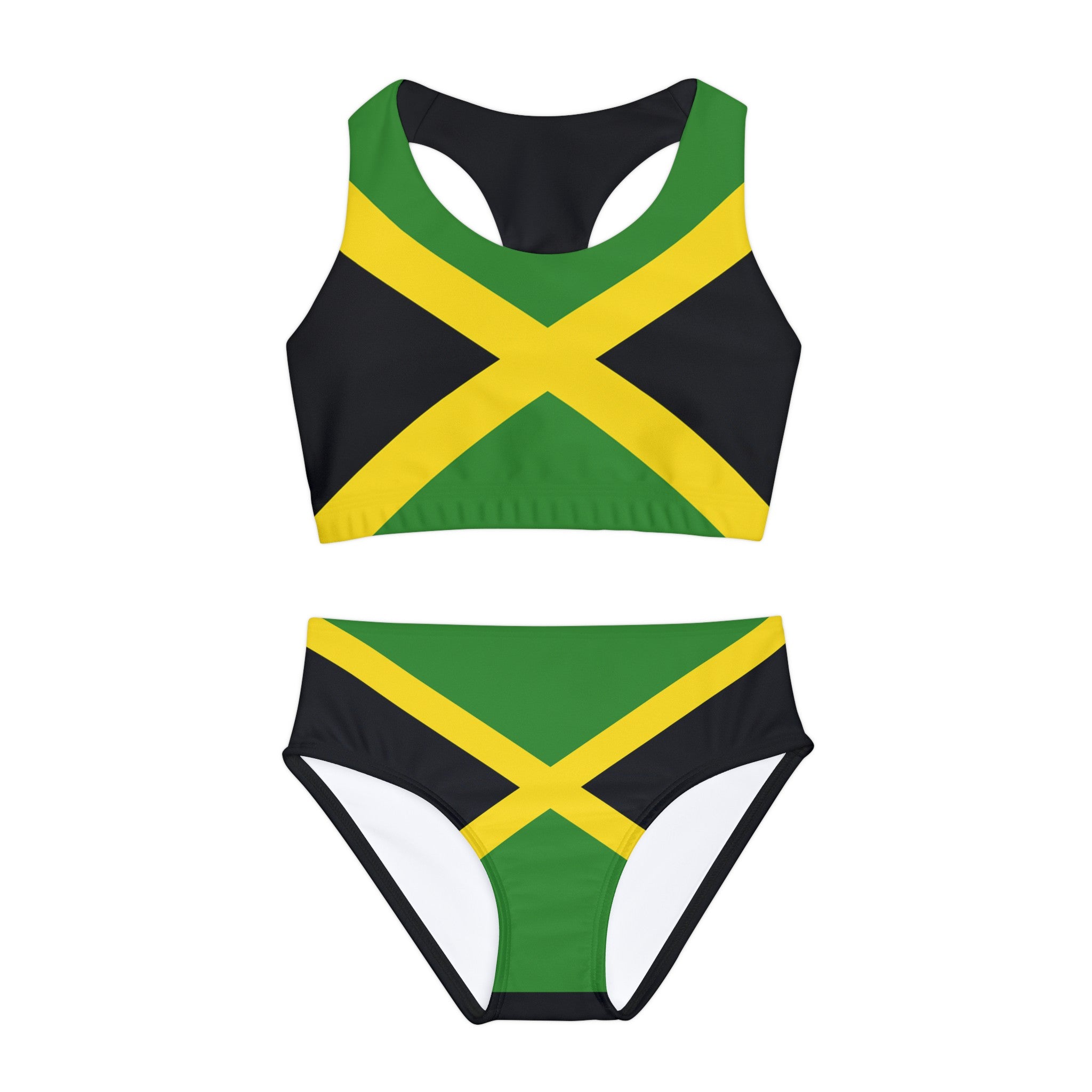 Girls Two Piece Swimsuit (AOP)