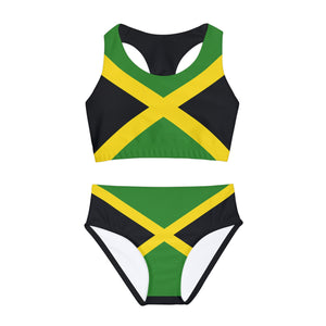 Girls Two Piece Swimsuit (AOP)