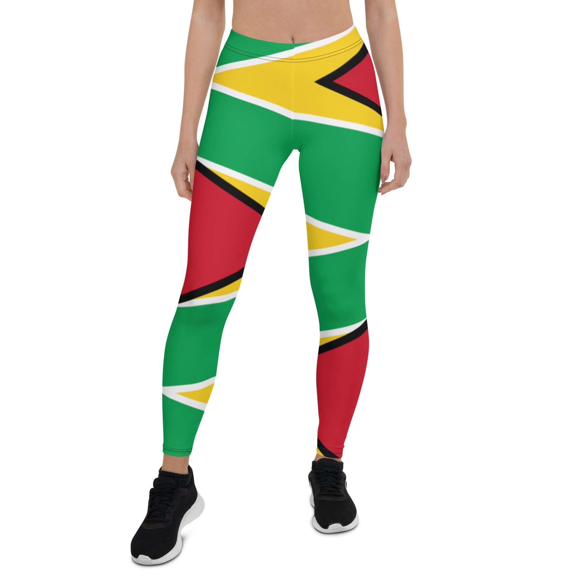 Guyana flag colors Leggings