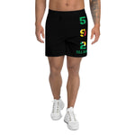 Guyana 592 Men's Athletic Long Shorts - ROOTED BRAND 