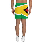 Guyana Men's Athletic Long Shorts