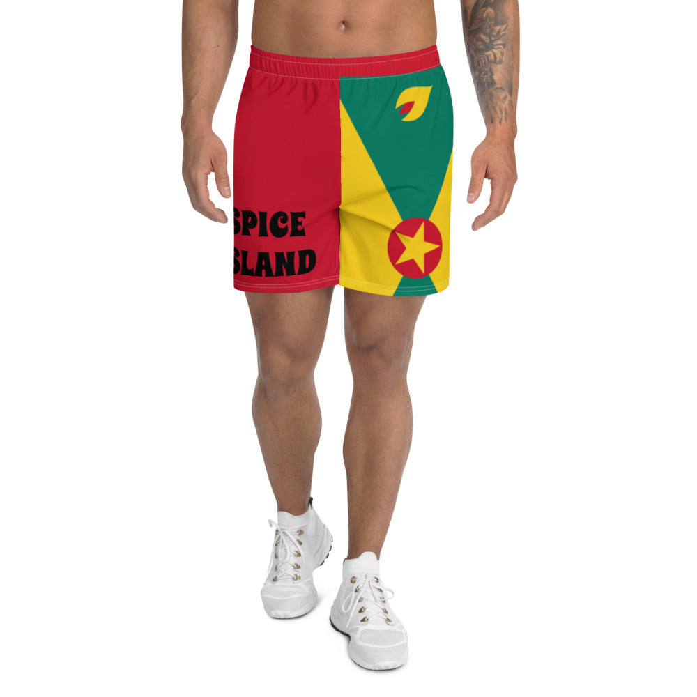Grenada Men's Athletic Long Shorts