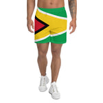 Guyana Men's Athletic Long Shorts