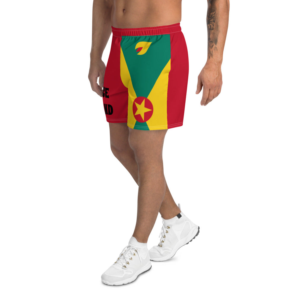 Grenada Men's Athletic Long Shorts