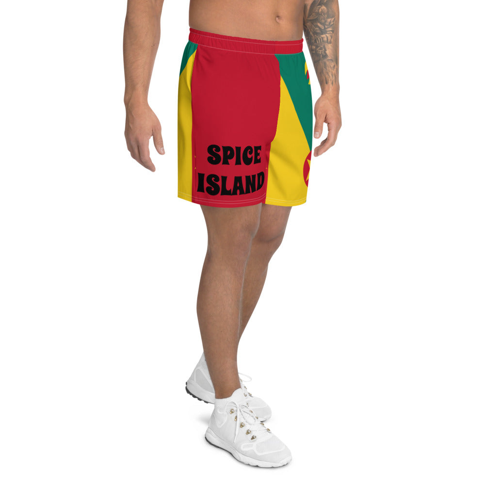 Grenada Men's Athletic Long Shorts
