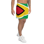 Guyana Men's Athletic Long Shorts