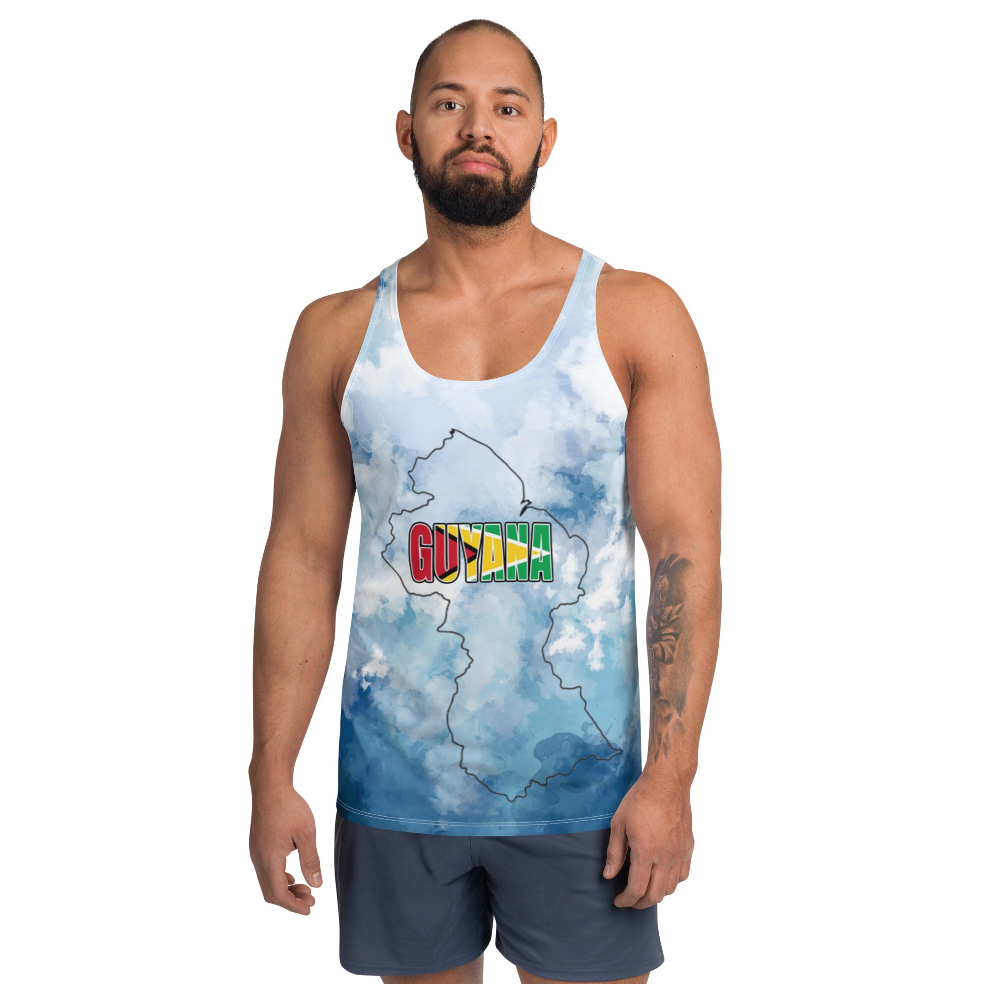 Guyana Unisex Tank Top