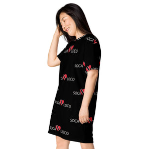 Trinidad flag T-shirt dress