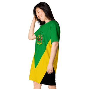 Jamaica flag T-shirt dress