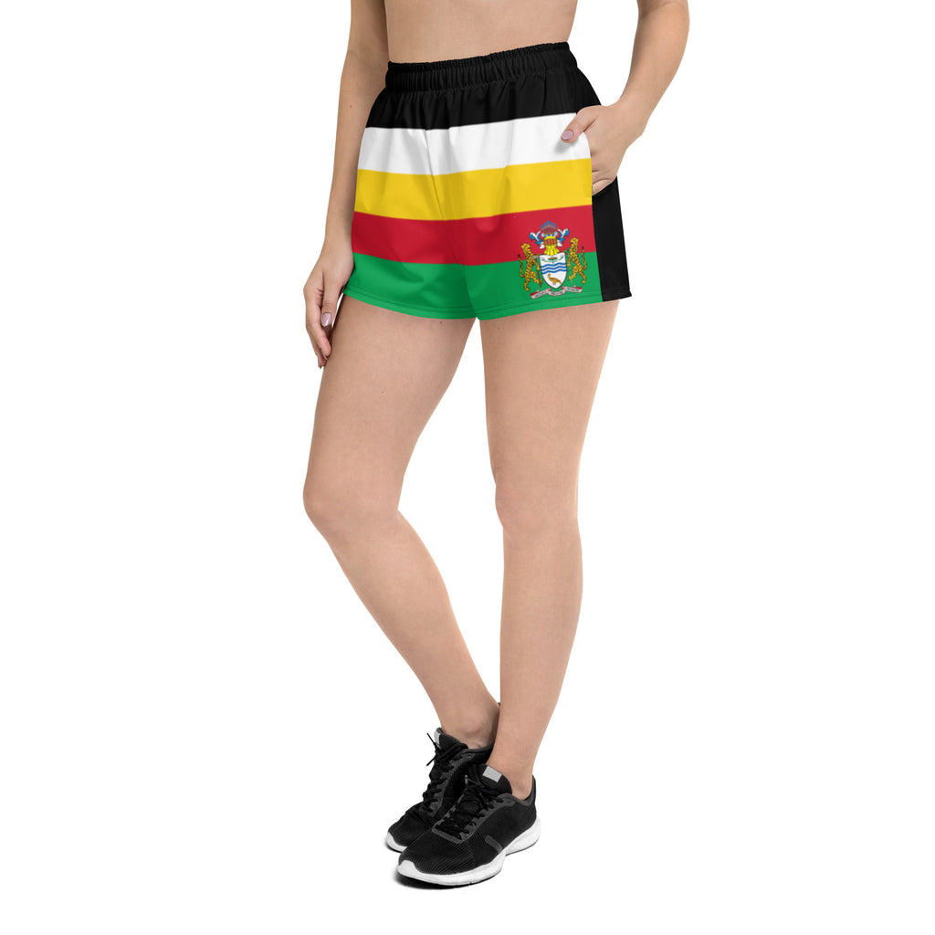 Guyana Women's Athletic Short Shorts