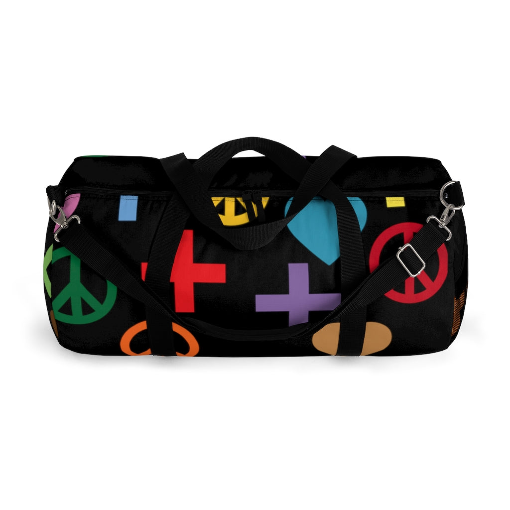 Rooted Brand’s ( Love Peace Purpose ) Duffel Bag - ROOTED BRAND 