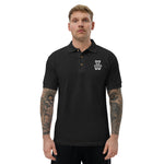 Rooted Brand Embroidered Polo Shirt