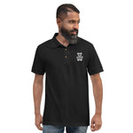 Rooted Brand Embroidered Polo Shirt