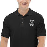 Rooted Brand Embroidered Polo Shirt