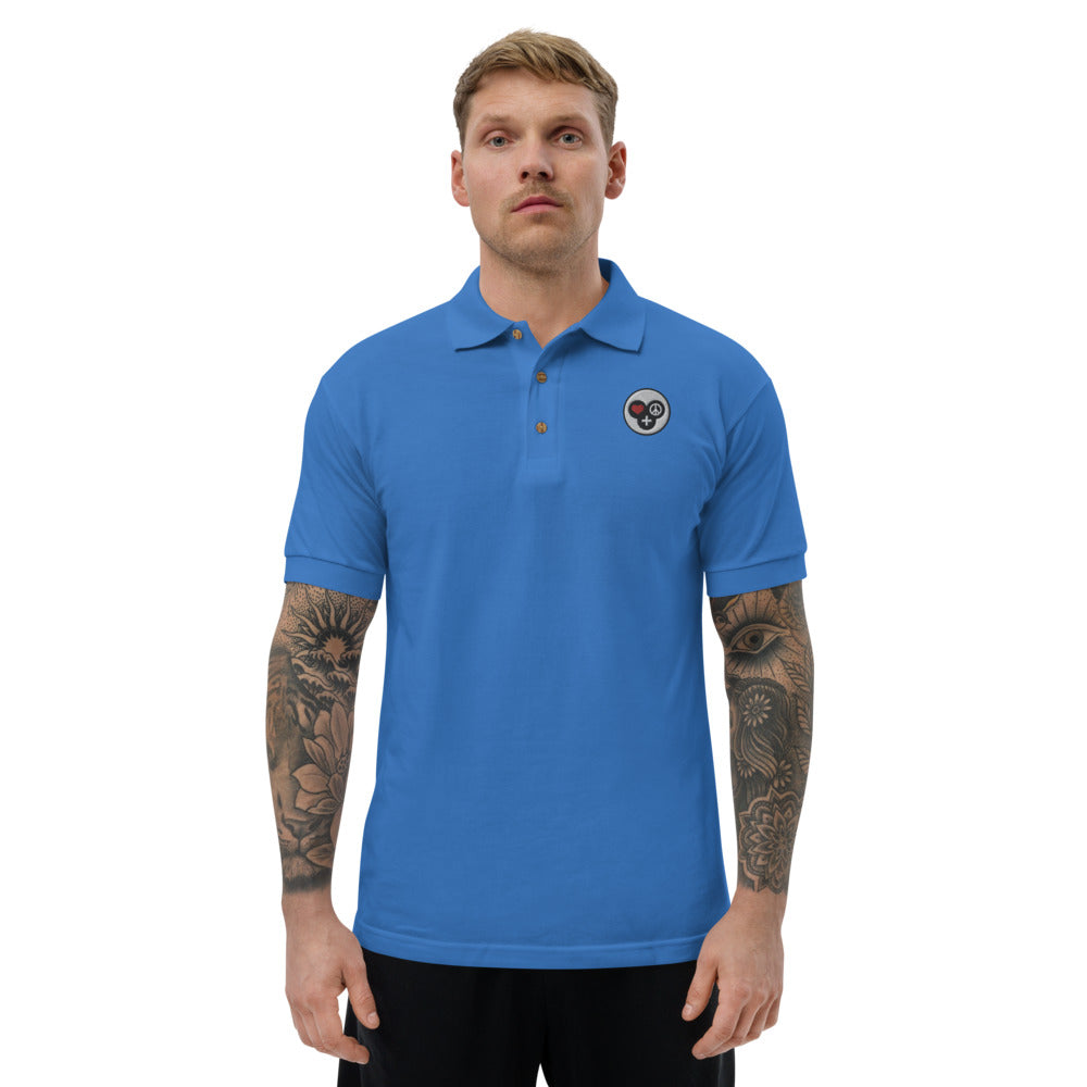 Embroidered Polo Shirt