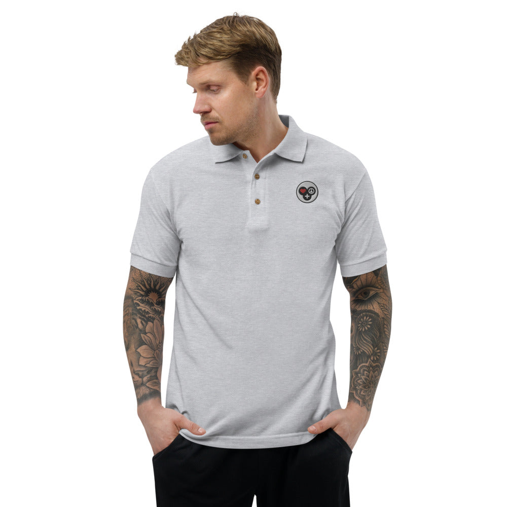 Embroidered Polo Shirt