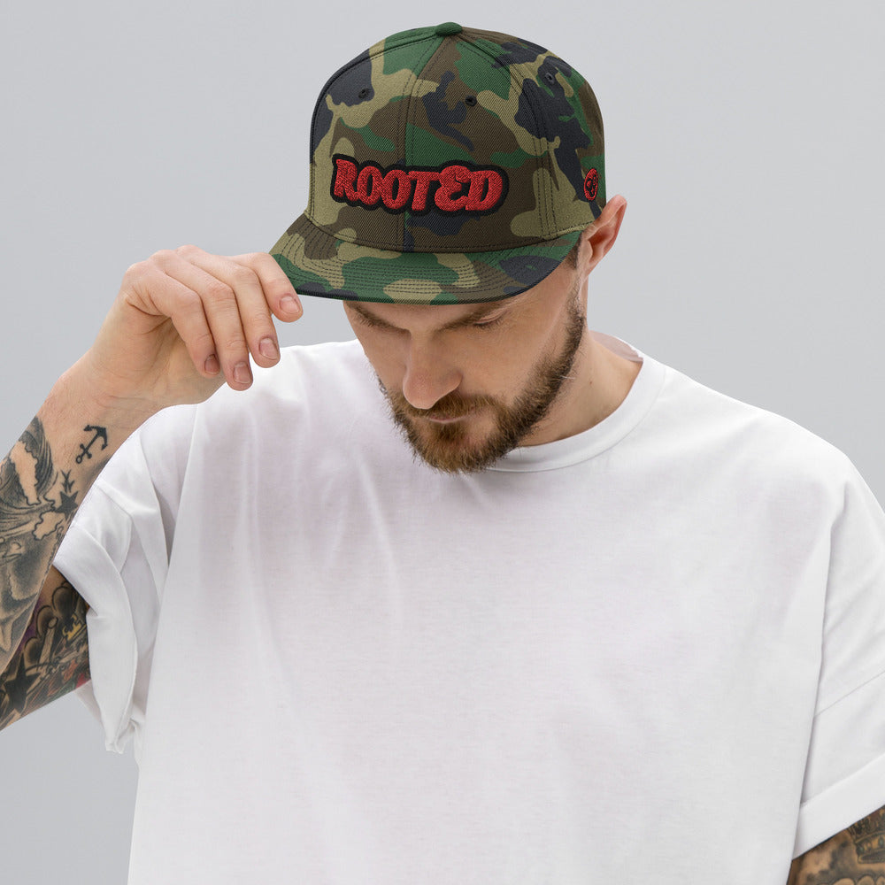 Snapback Hat - ROOTED BRAND 