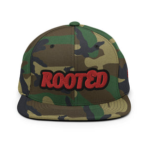 Snapback Hat - ROOTED BRAND 