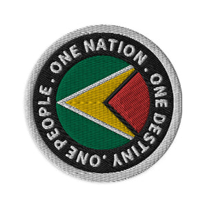 Guyana embroidered patches