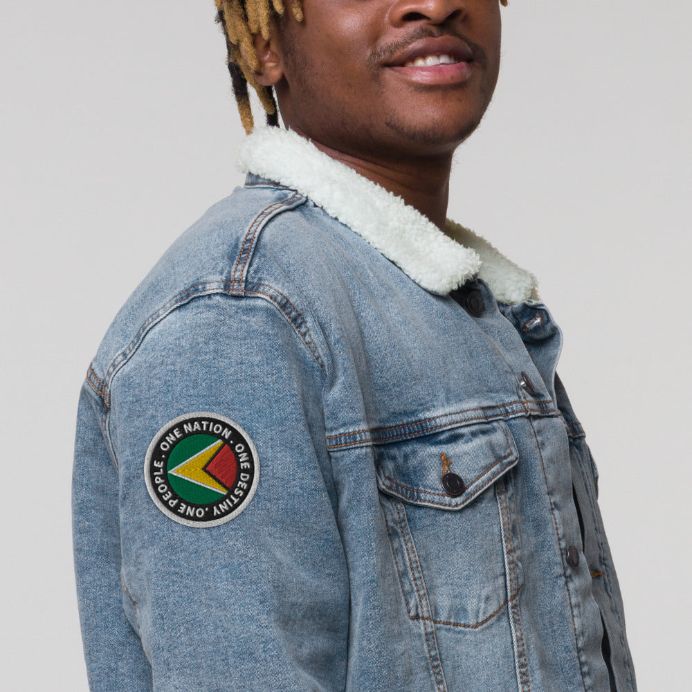 Guyana embroidered patches