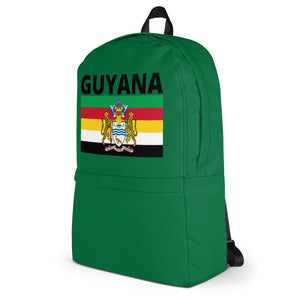 Guyana flag Backpack - ROOTED BRAND 