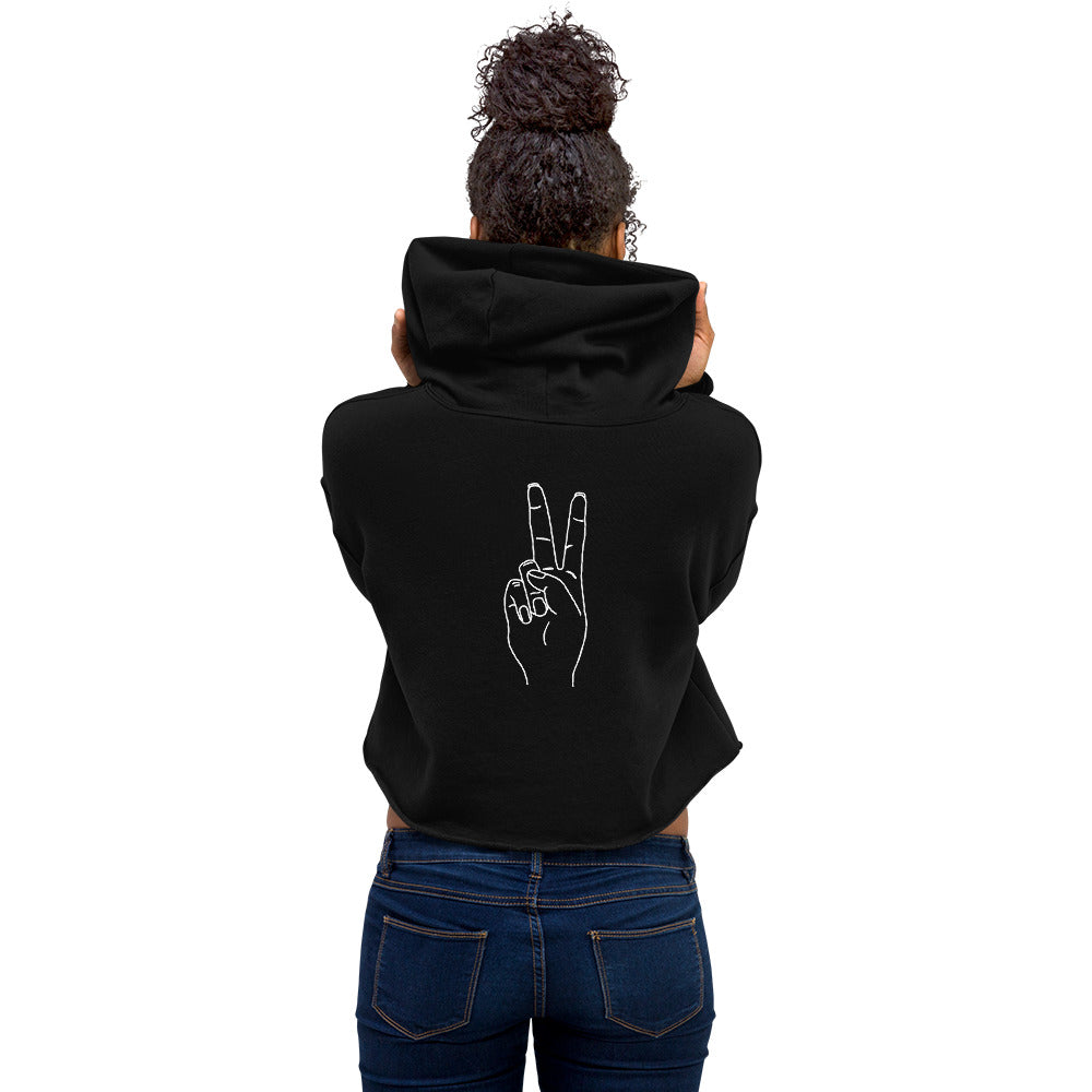 Crop Hoodie - ROOTED BRAND 