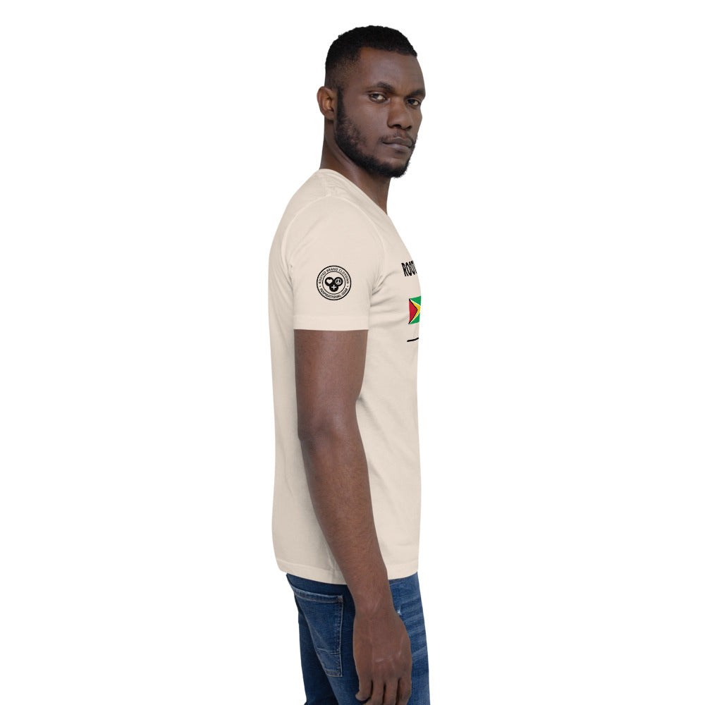 Guyana Short-Sleeve Unisex T-Shirt - ROOTED BRAND 