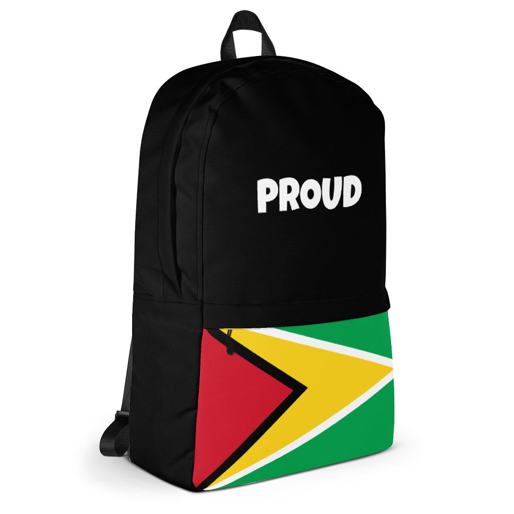 Guyana flag Backpack - ROOTED BRAND 