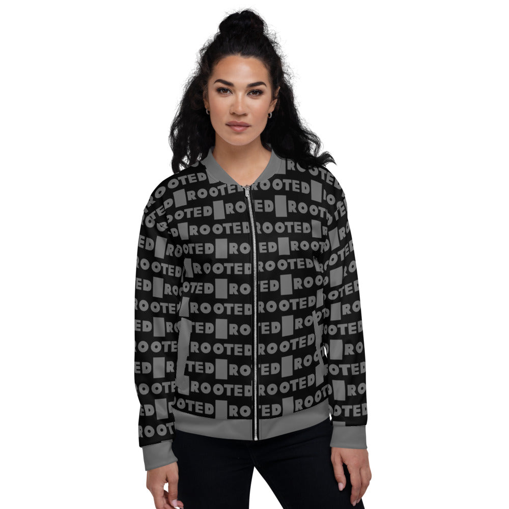 Unisex Bomber Jacket - ROOTED BRAND 