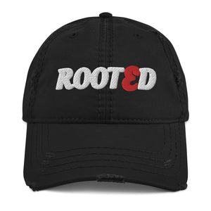 Distressed Dad Hat - ROOTED BRAND 