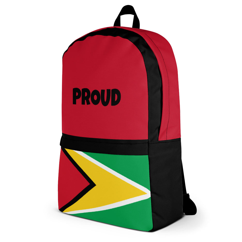 Guyana flag Backpack - ROOTED BRAND 