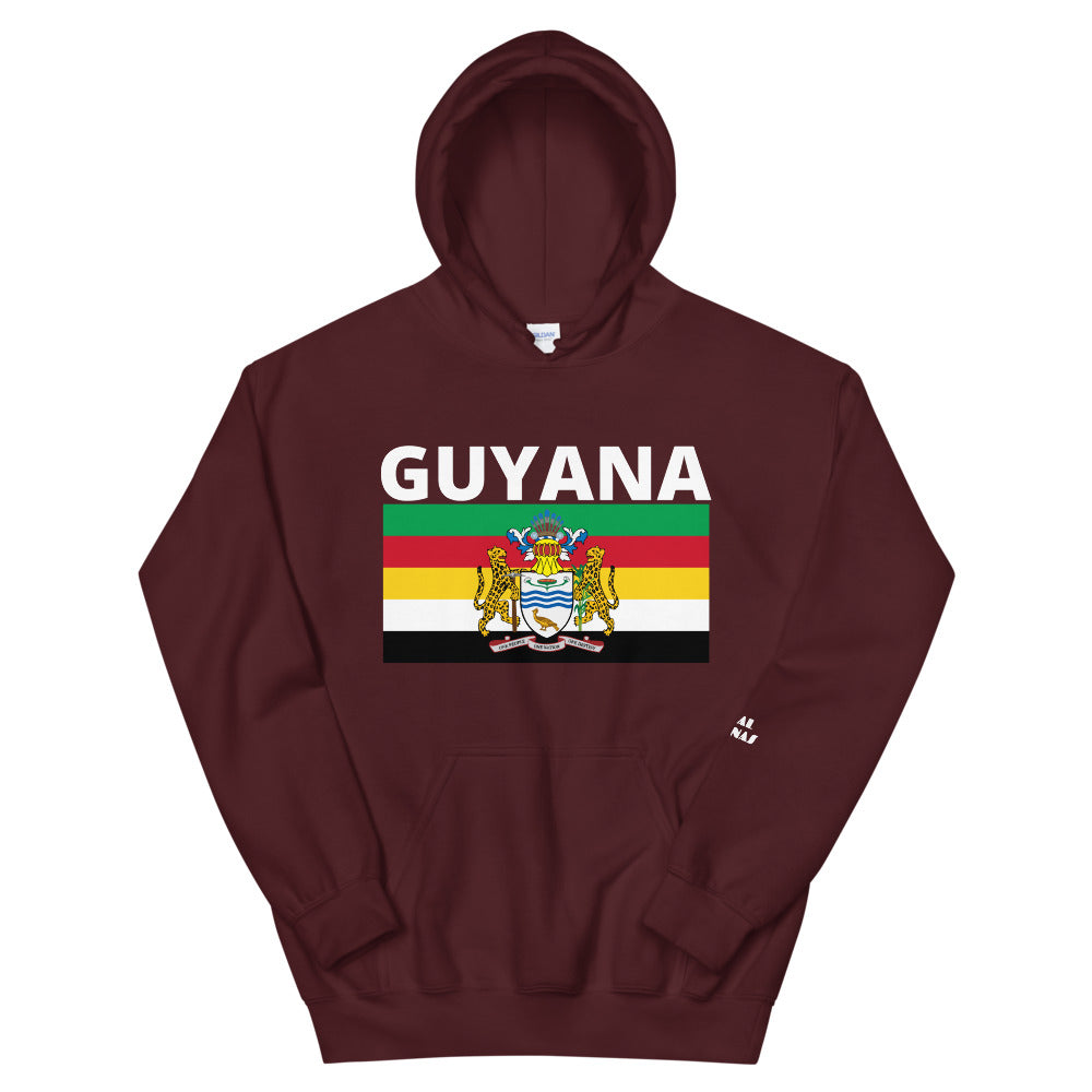 Guyana Hooded Sweatshirt - ROOTED BRAND 