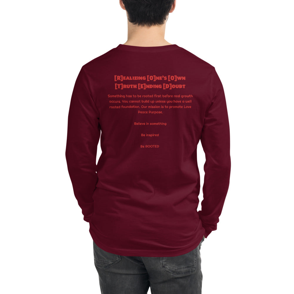 Unisex Long Sleeve Tee - ROOTED BRAND 