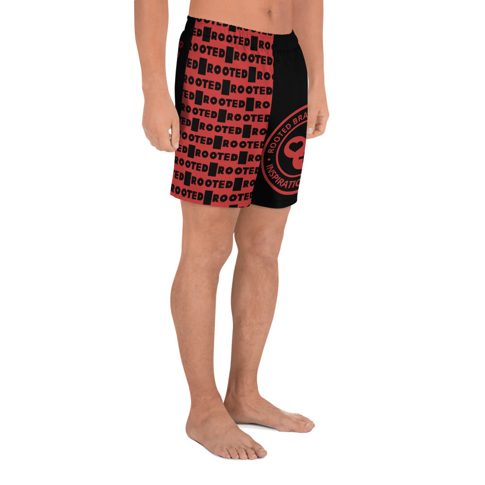 Men's Athletic Long Shorts - ROOTED BRAND 