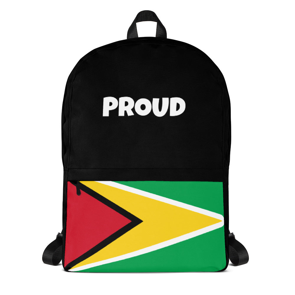 Guyana flag Backpack - ROOTED BRAND 