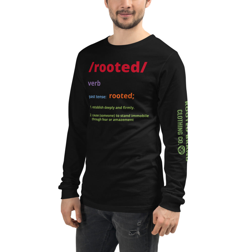 Unisex Long Sleeve Tee - ROOTED BRAND 