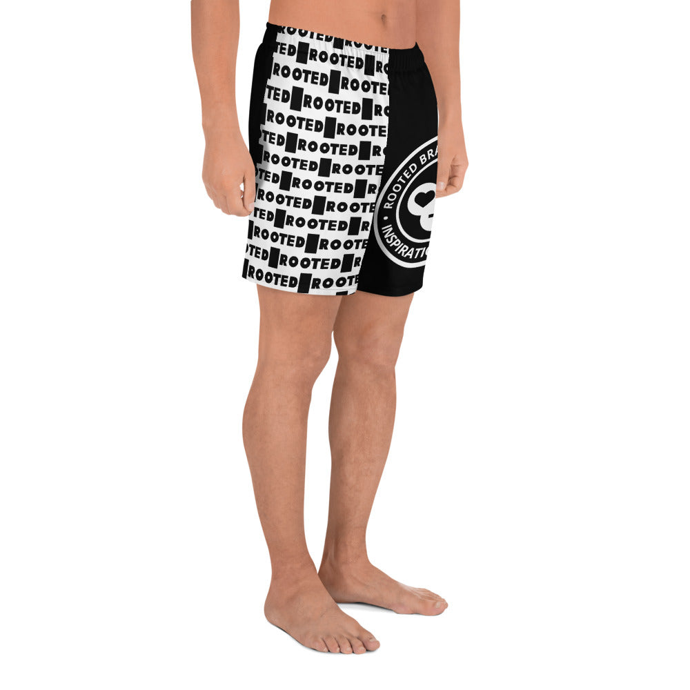 Men's Athletic Long Shorts - ROOTED BRAND 