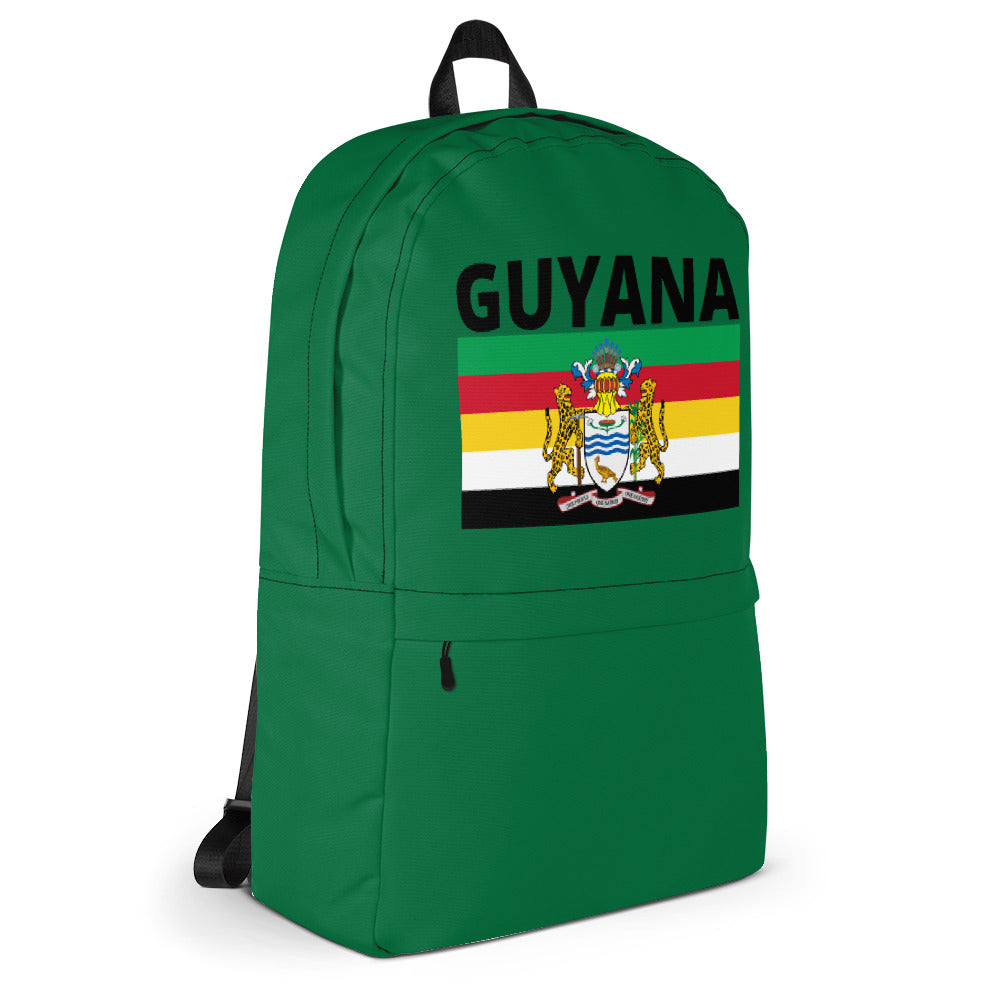 Guyana flag Backpack - ROOTED BRAND 