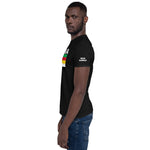 Guyana flag Short-Sleeve Unisex T-Shirt - ROOTED BRAND 