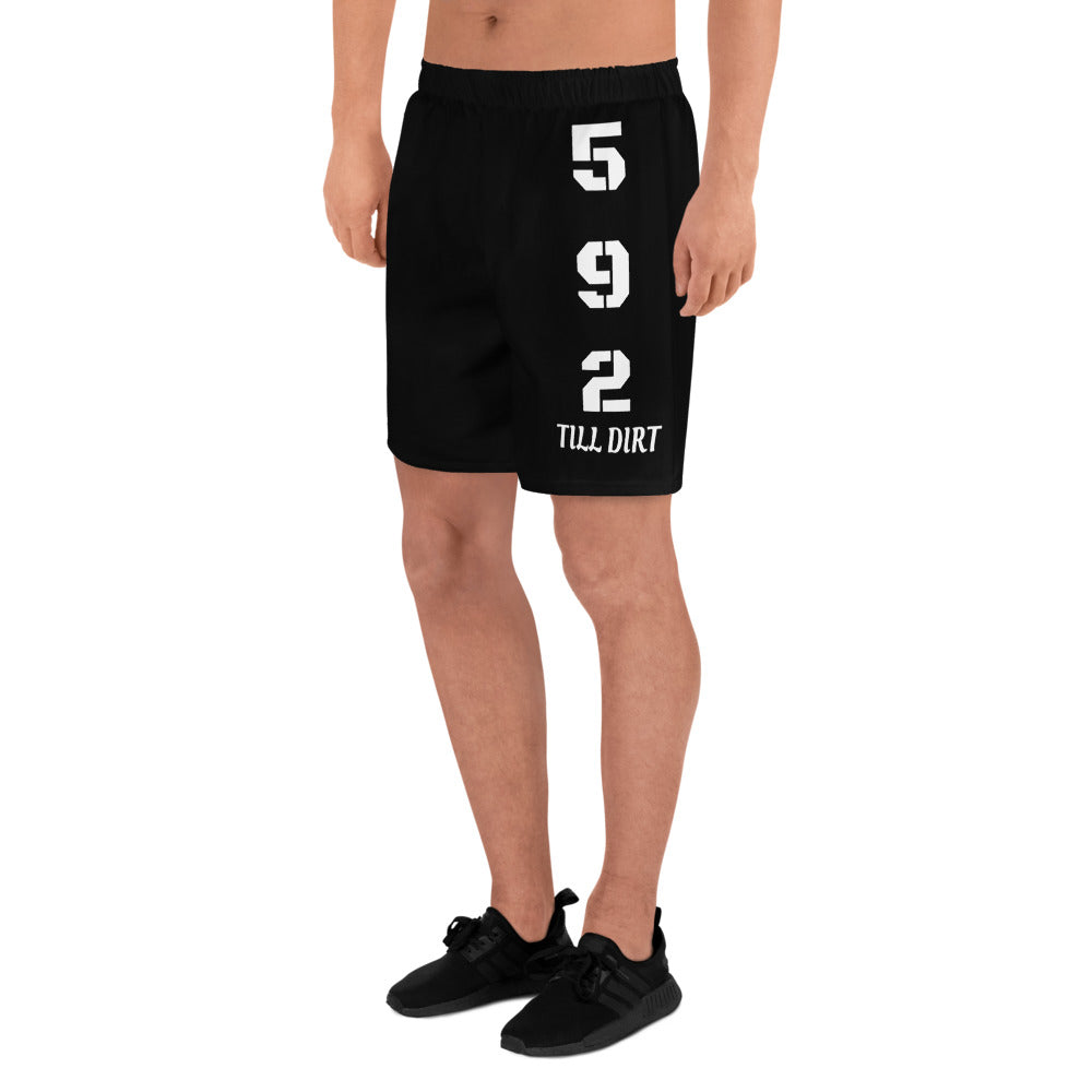 Guyana Men's Athletic Long Shorts - ROOTED BRAND 