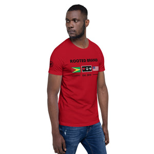 Guyana Short-Sleeve Unisex T-Shirt - ROOTED BRAND 