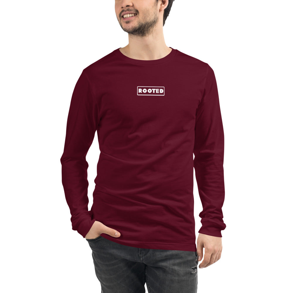 Unisex Long Sleeve Tee - ROOTED BRAND 