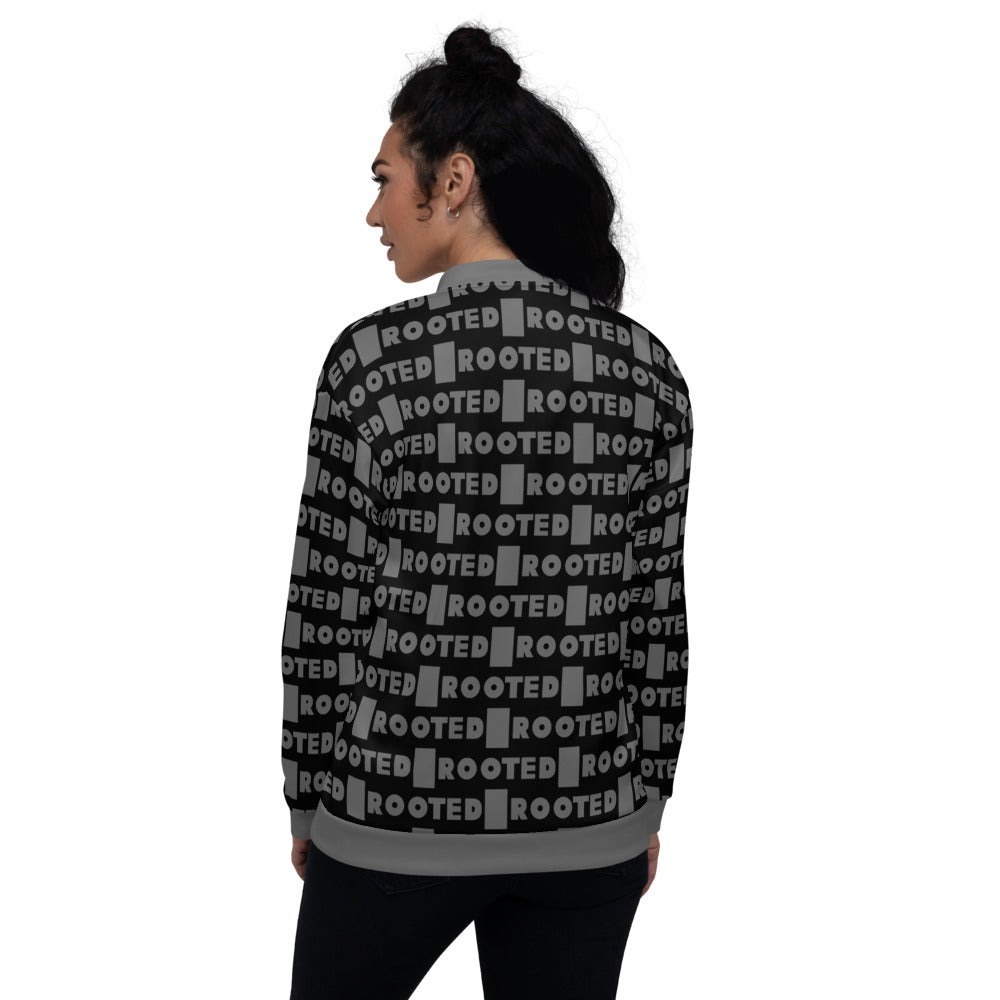 Unisex Bomber Jacket - ROOTED BRAND 