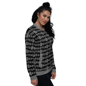 Unisex Bomber Jacket - ROOTED BRAND 