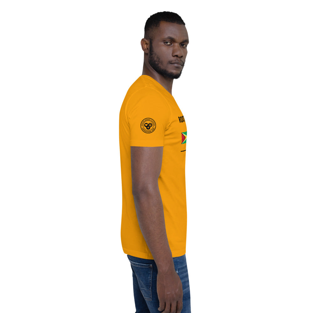 Guyana Short-Sleeve Unisex T-Shirt - ROOTED BRAND 