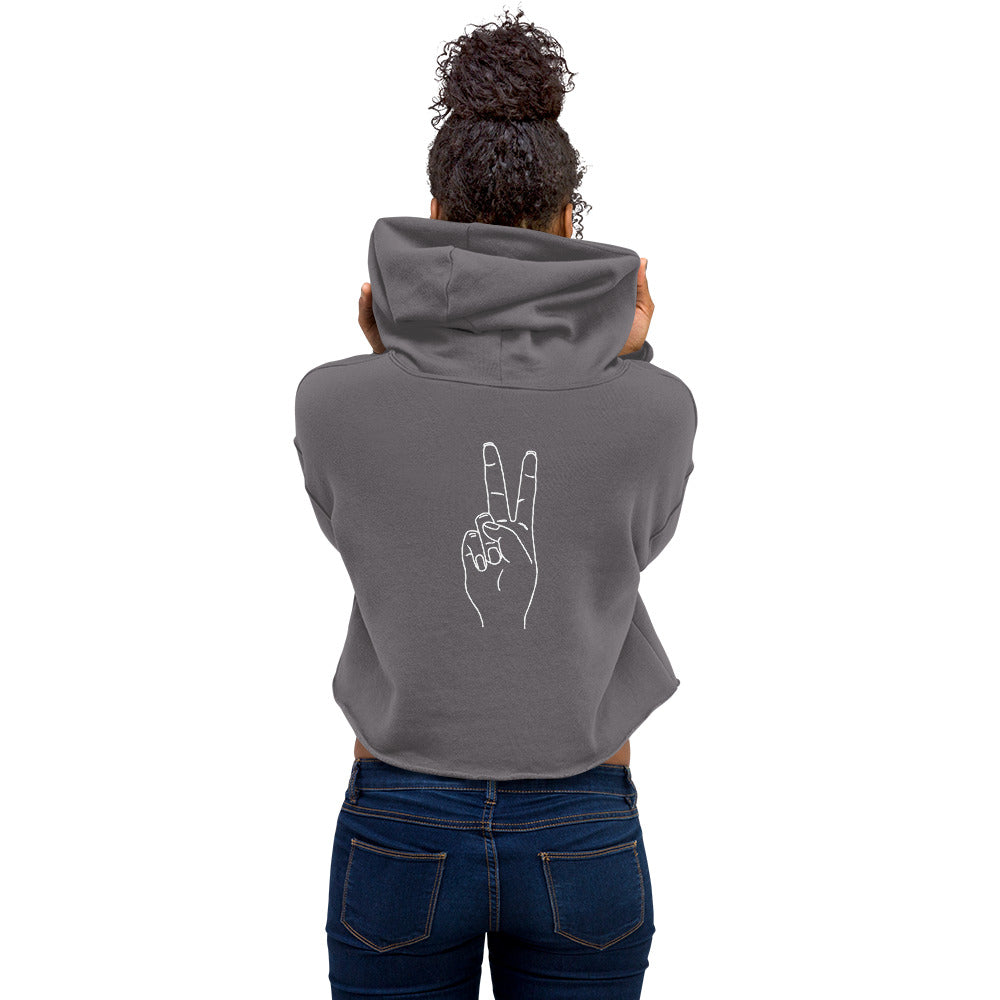 Crop Hoodie - ROOTED BRAND 