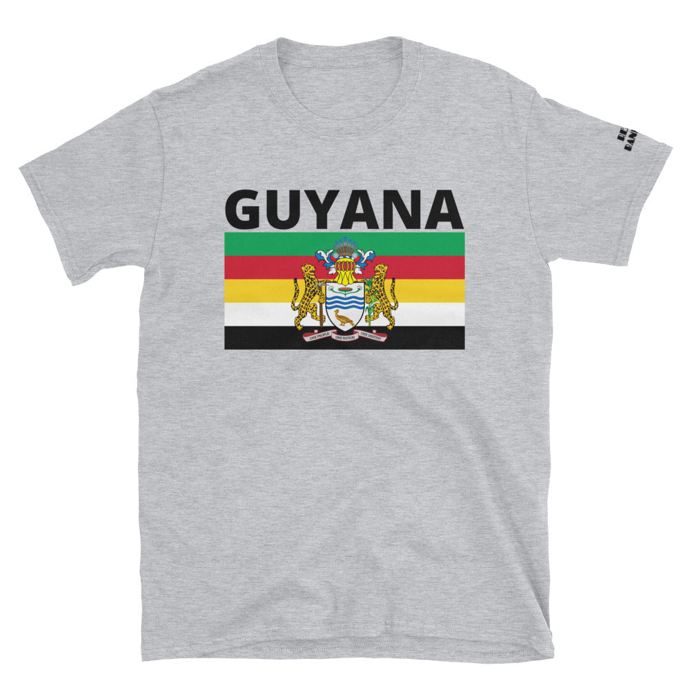 Guyana Short-Sleeve Unisex T-Shirt - ROOTED BRAND 