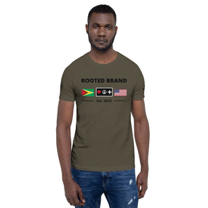 Guyana Short-Sleeve Unisex T-Shirt - ROOTED BRAND 