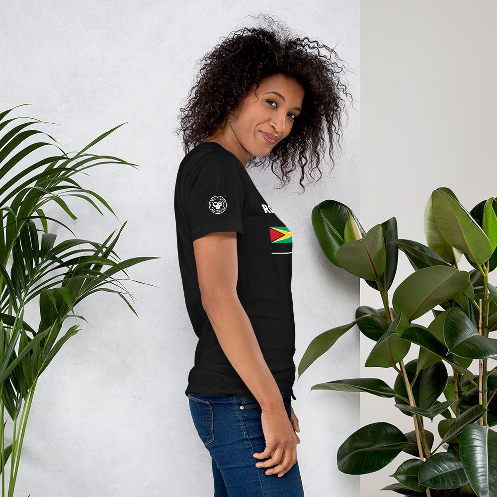 Guyana Short-Sleeve Unisex T-Shirt - ROOTED BRAND 